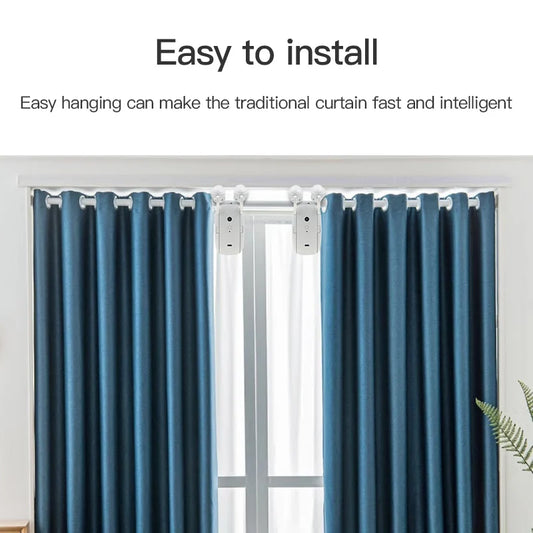 Smart Electric Curtain Motor (Alexa, Google Home App Voice Control)